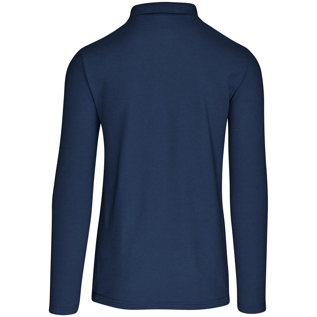 Mens Long Sleeve Elemental Golf Shirt