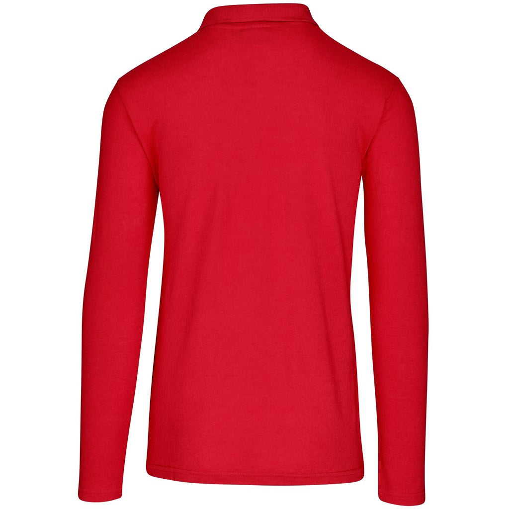 Mens Long Sleeve Elemental Golf Shirt