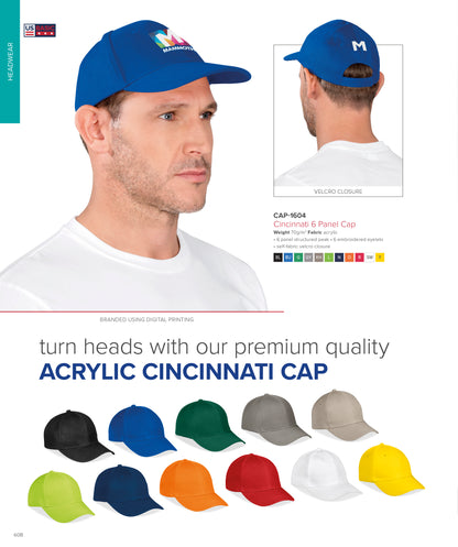 Cincinnati Cap - 6 Panel