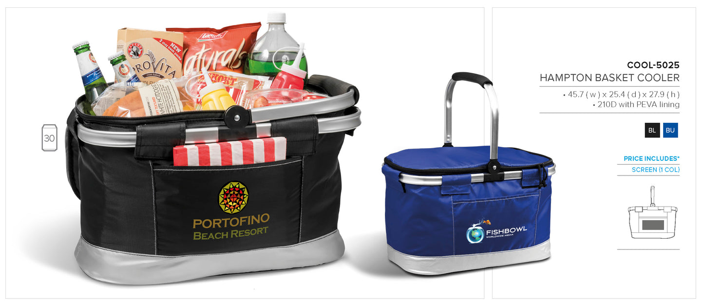 Hampton Basket 30-Litre Cooler