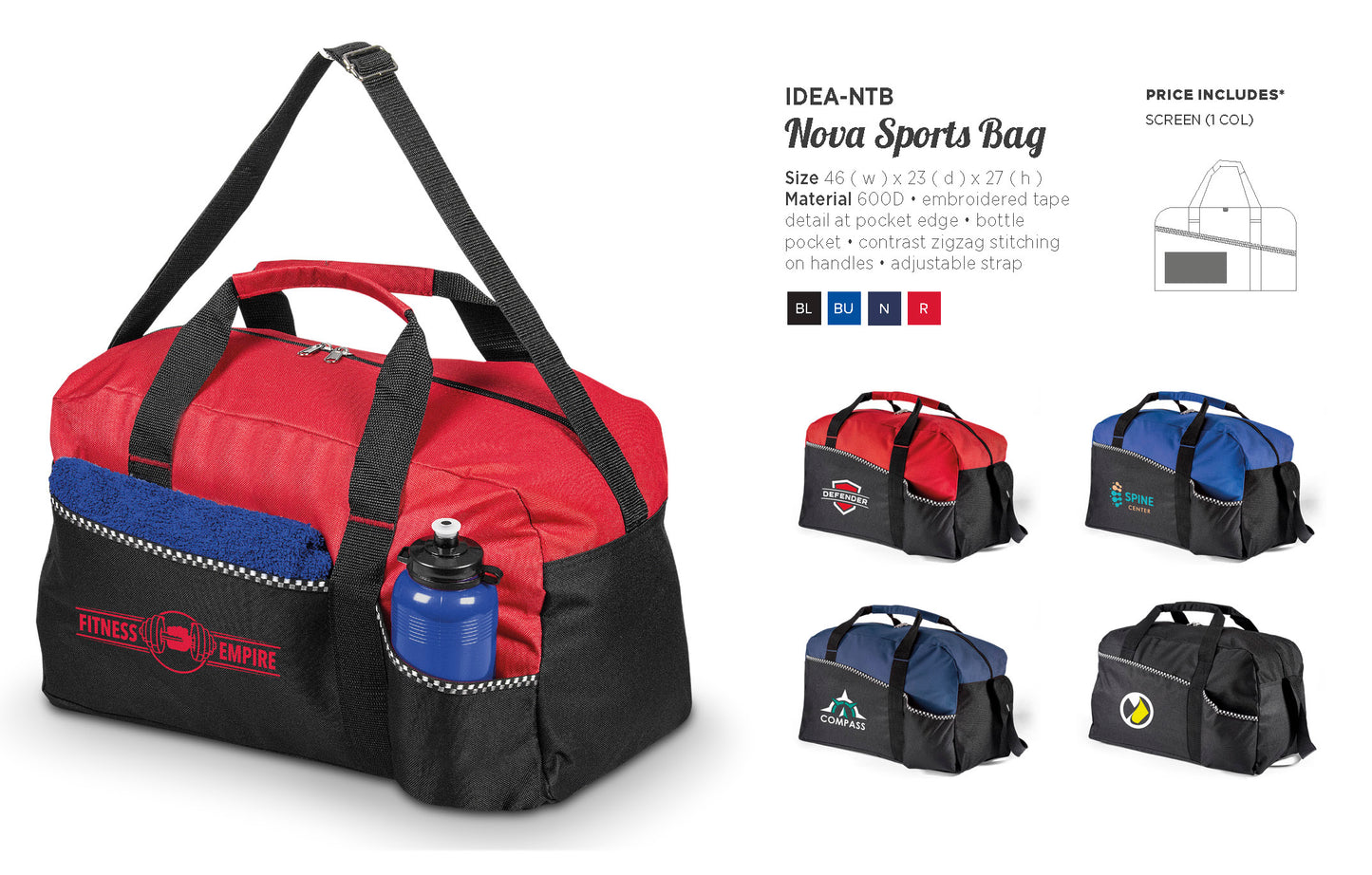 Altitude Nova Sports Bag