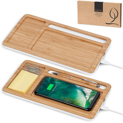 Okiyo Musen Wireless Charger Desk Organiser