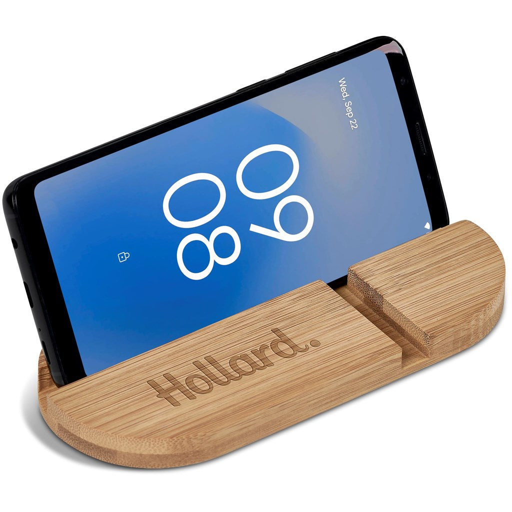 Okiyo Kurosu Bamboo Phone Stand