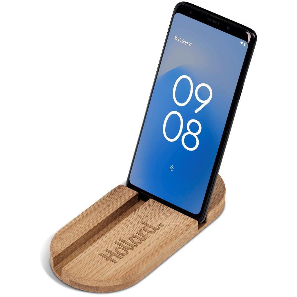 Okiyo Kurosu Bamboo Phone Stand