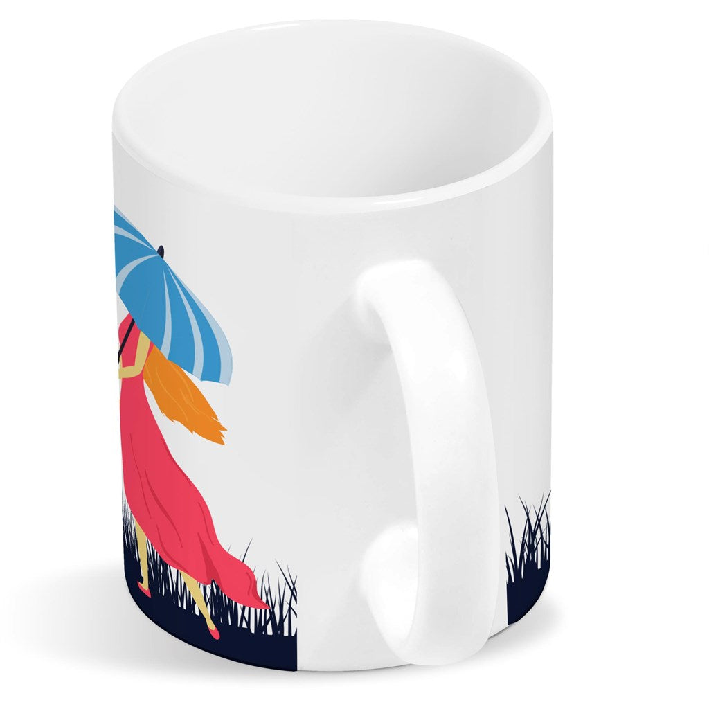 Blank Canvas Sublimation Ceramic Coffee Mug - 330ml