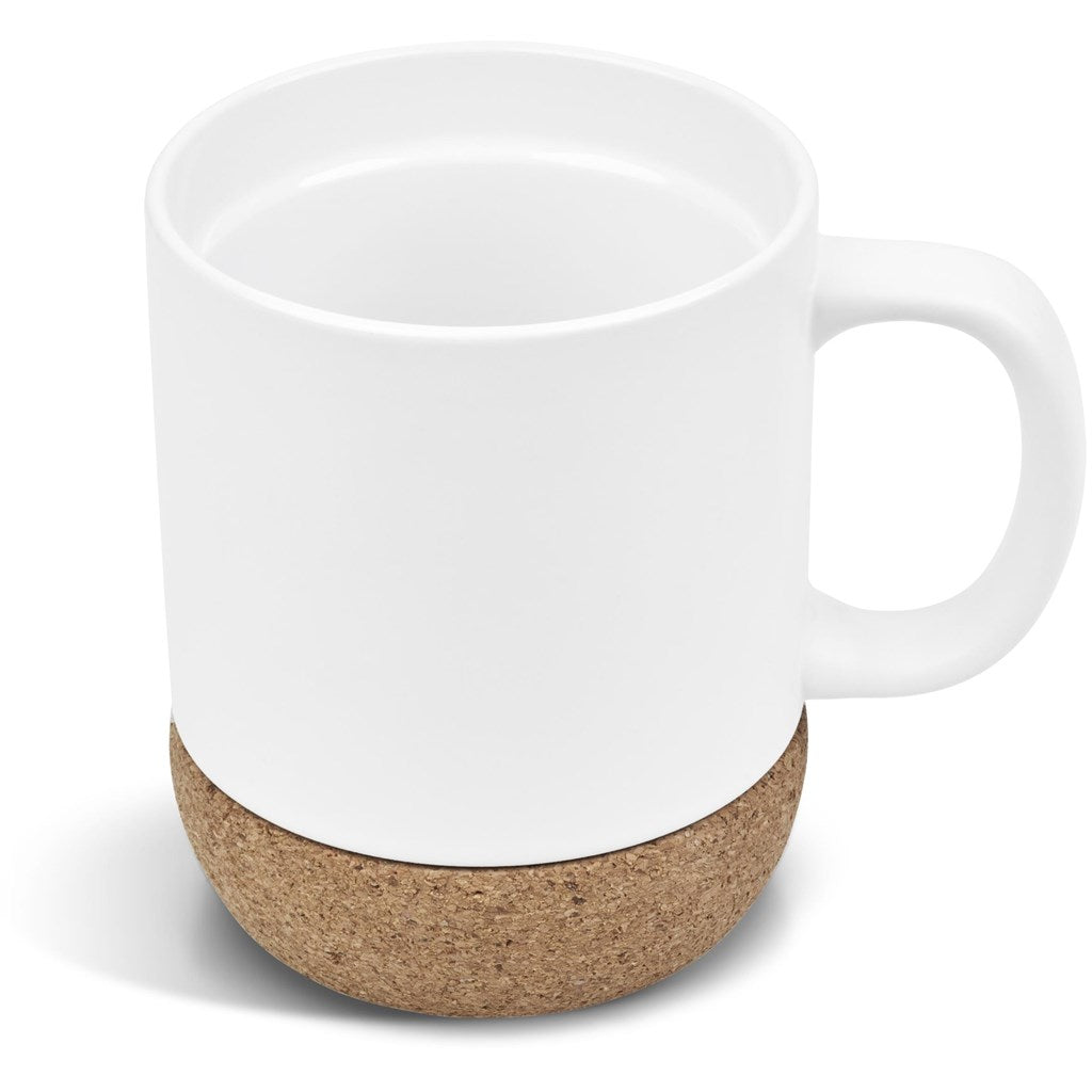 Serendipio Sienna Cork & Ceramic Coffee Mug - 340ml