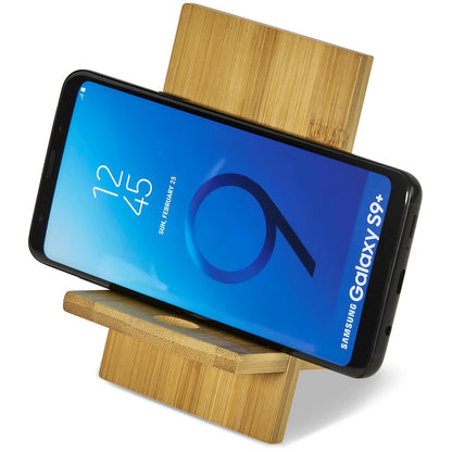 Okiyo Ekslens Bamboo Phone Stand